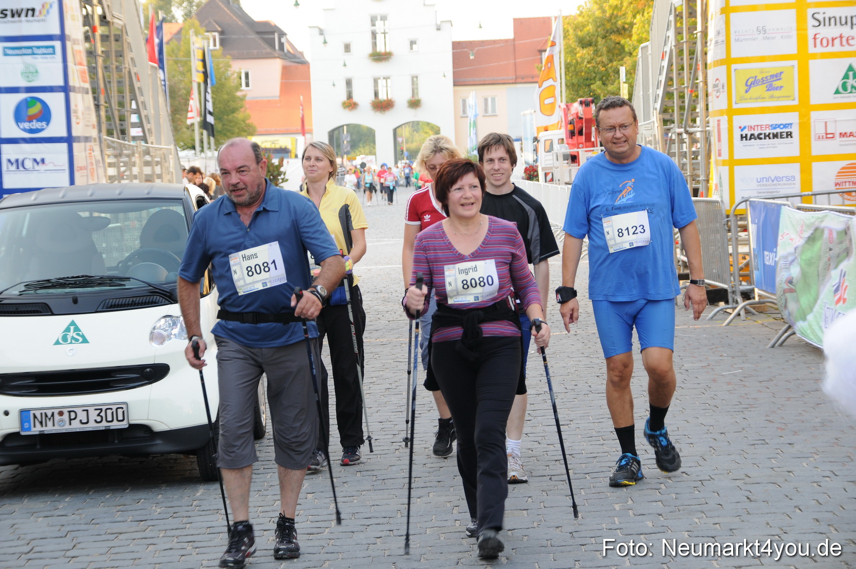 0050 Stadtlauf Neumarkt Nordic Walking 190909